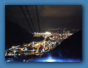 Bozen bei Nacht, kurz vor dem Gewitter